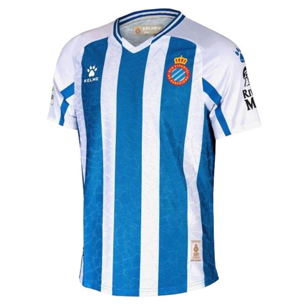 Tailandia Camiseta RCD Español Primera Equipación 2020-2021 Azul